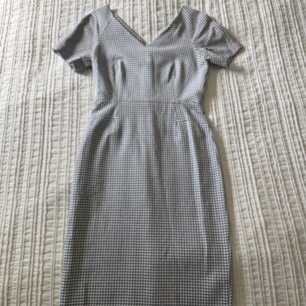 Banana Republic Checked Pencil Dress (XS - 2)